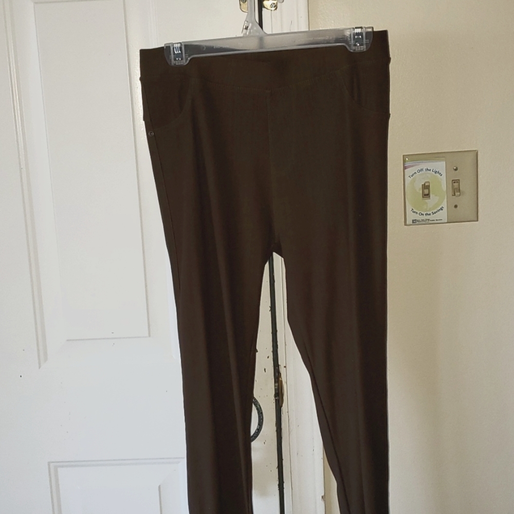 Leggings, brown